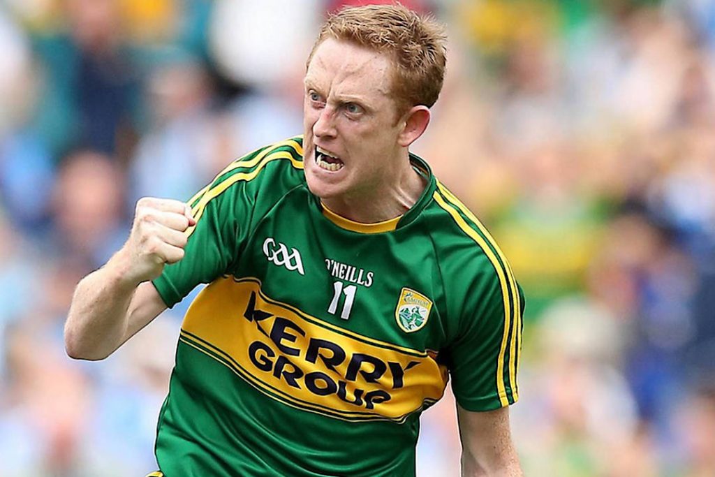 Colm Cooper celebrating a point