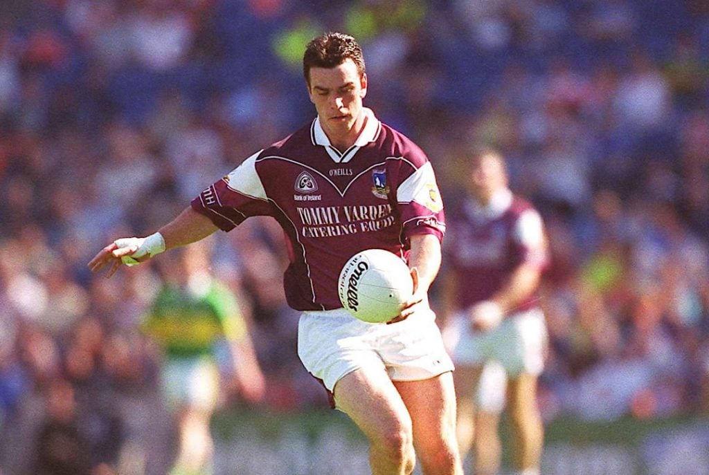 Pádraic Joyce in a game for Galway