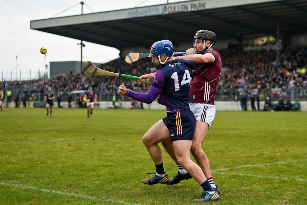 Wexford versus Glway in the Walsh Cup final