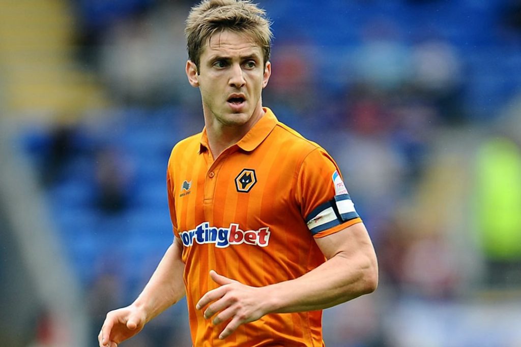 A photo Kevin Doyle in a Wolves shirt