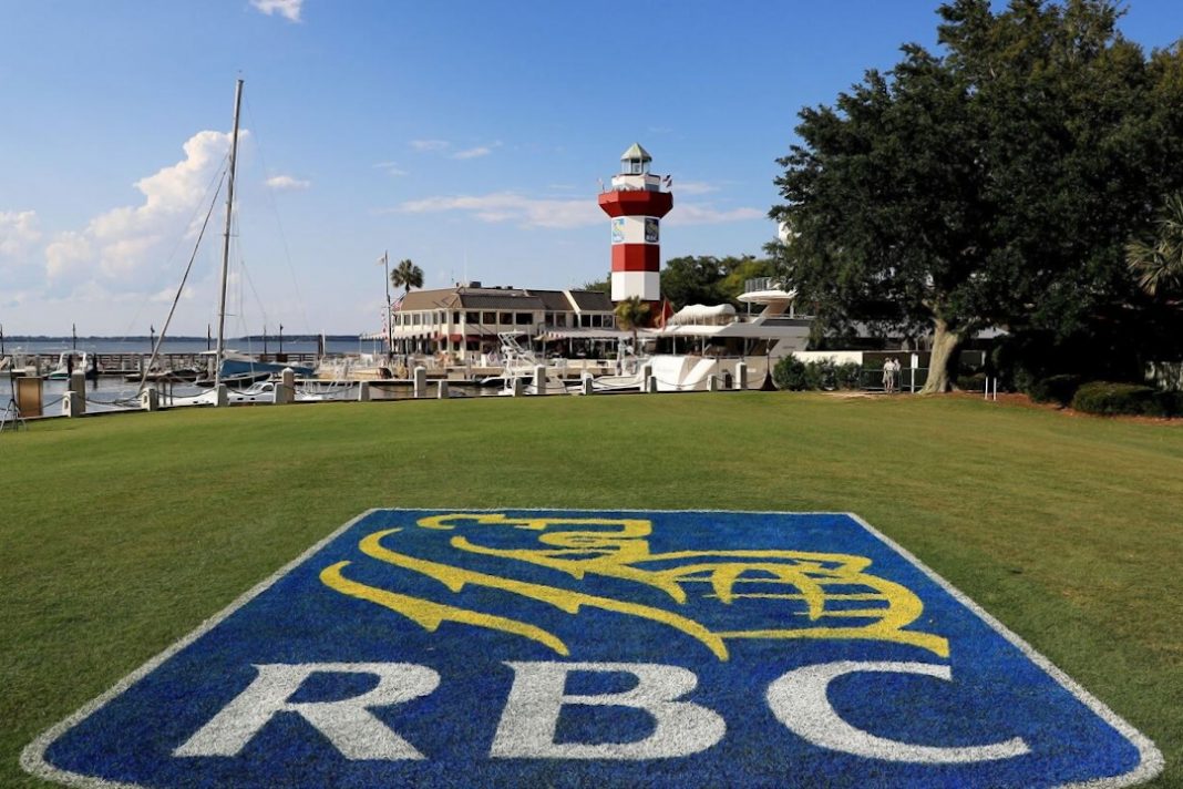 RBC logo in front of the Harbour Town lighthouse