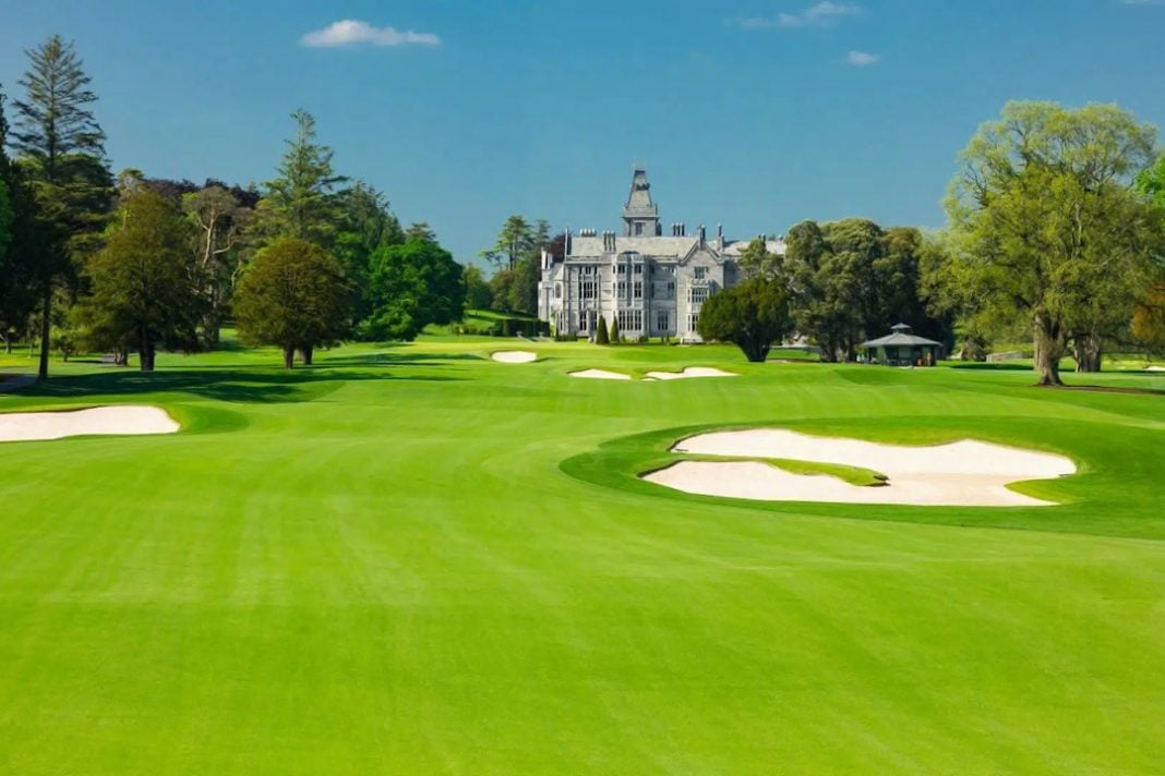 A photo of one of the best golf courses in Ireland, Adare Manor