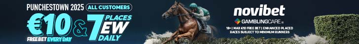 Get a €10 free bet at the Punchestown Festival 2025