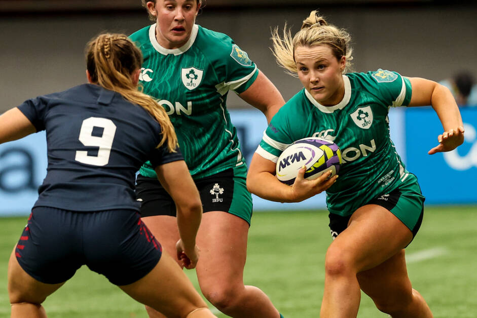 Aoife Dalton comes up against Cassidy Bargell