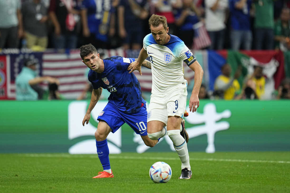 Harry Kane and Christian Pulisic
