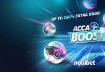 Novibet ACCA Boost: Up to 250% Extra Odds Acca Boost Blog