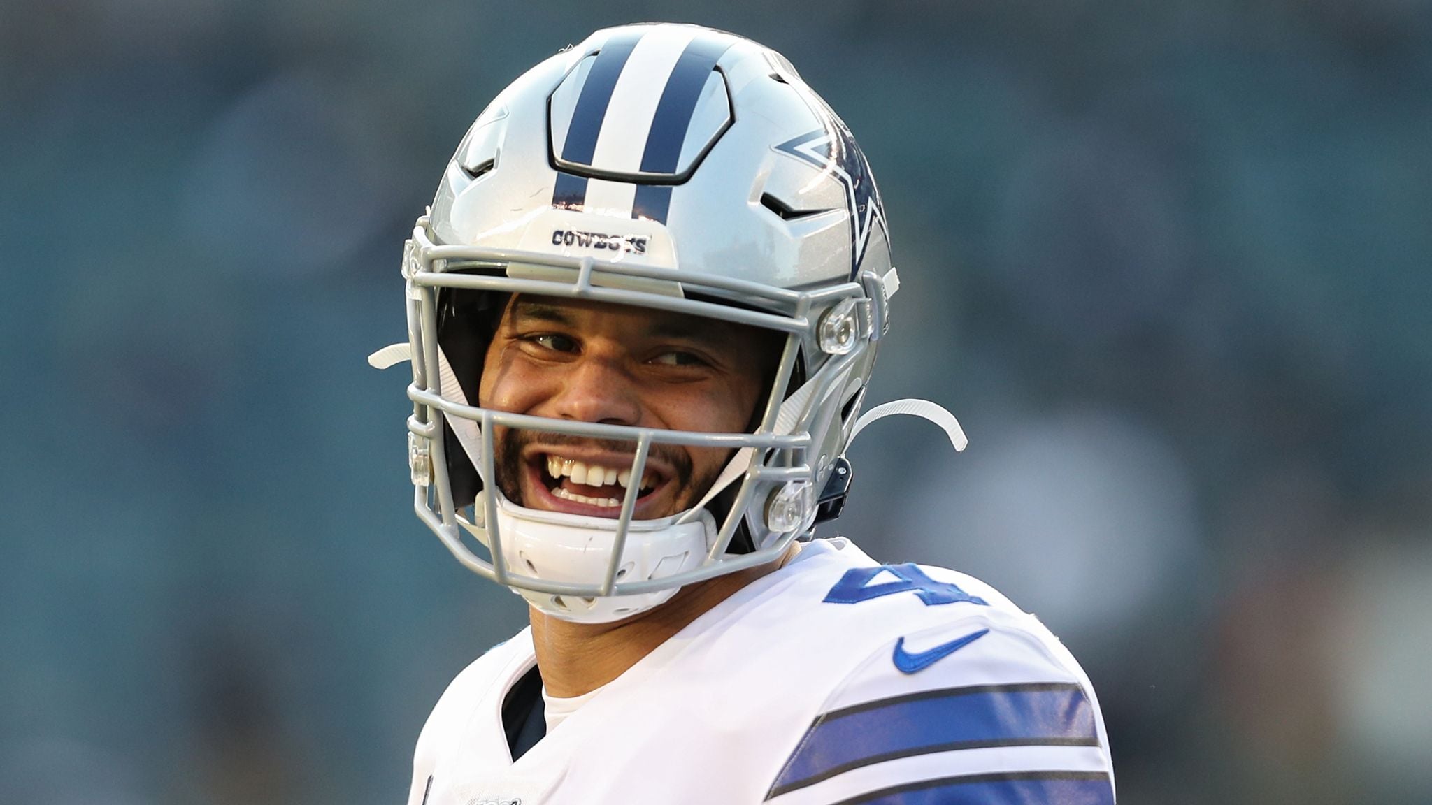 Dak Prescott during an NFL game